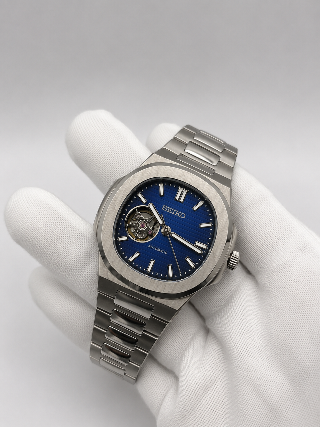 Nautilus Bleu — Atelier du Chrono